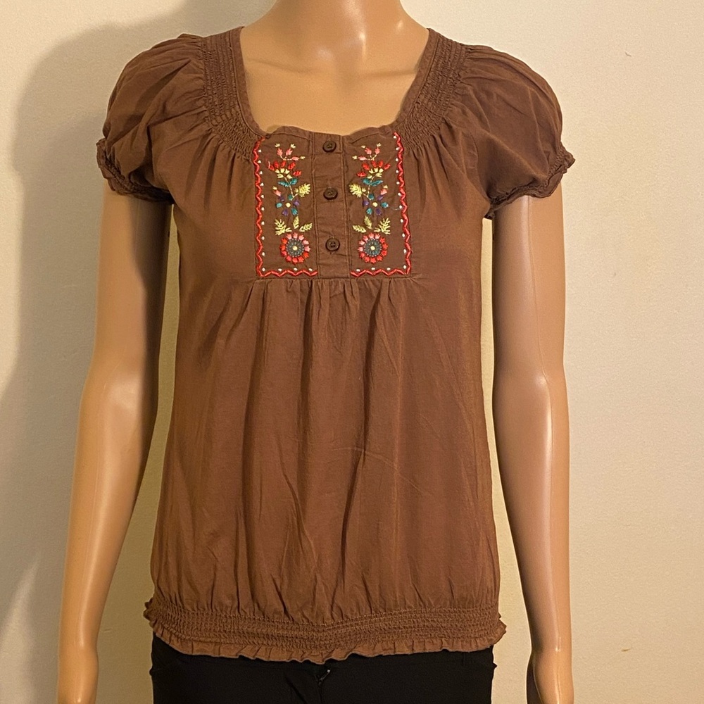 SO Wear It Declare It Cap Sleeve Summer Top